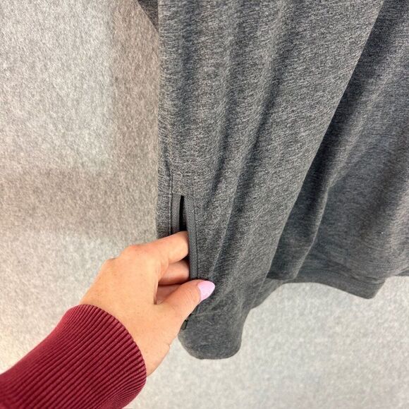 Men's Bearbottom Size XL Gray Quarter- Zip‎ Pullover Base Layer Shirt - Picture 4 of 10